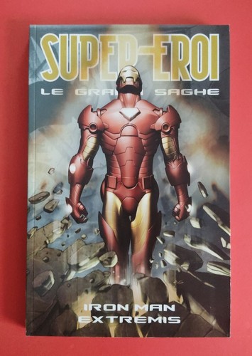 Iron man extremis super - man, super-eroi