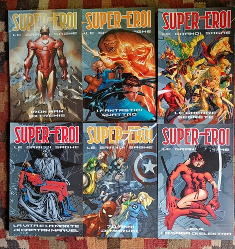 Lotto super eroi grandi - super-eroi, le