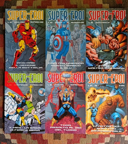 Lotto marvel super eroi - lotto, 6