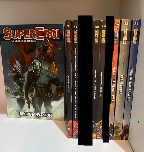 Lotto misto super - super-eroi, le